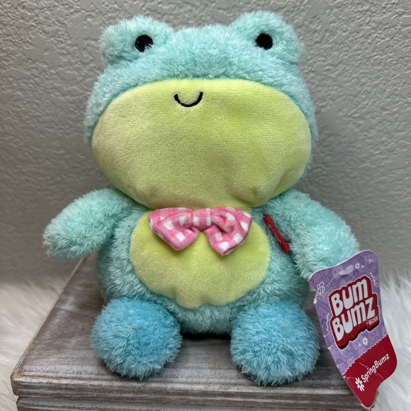 Russ Other - $11 🌙 Bum Bumz Finnley Frog 7.5" Plush Springbumz EASTER 2025 NEW